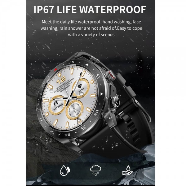 Smartwatch Microwear K95 – Brown Leder Smartwatch Microwear K95 – Brown Leder