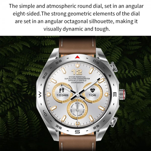 Smartwatch Microwear K95 – Brown Leder Smartwatch Microwear K95 – Brown Leder