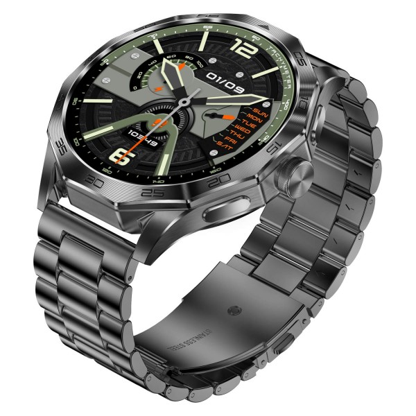 Smartwatch Microwear DA23 – Black Steel