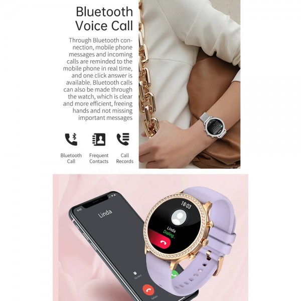 Smartwatch Microwear I70 – Lila Smartwatch Microwear I70 – Lila