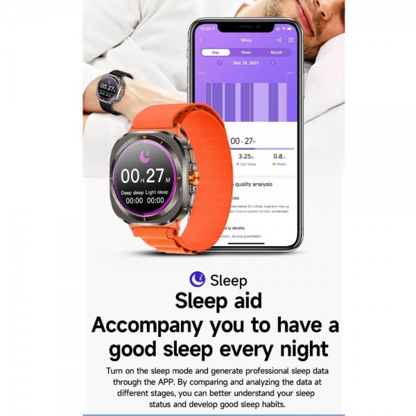 Smartwatch Microwear Z7 Ultra - Blue