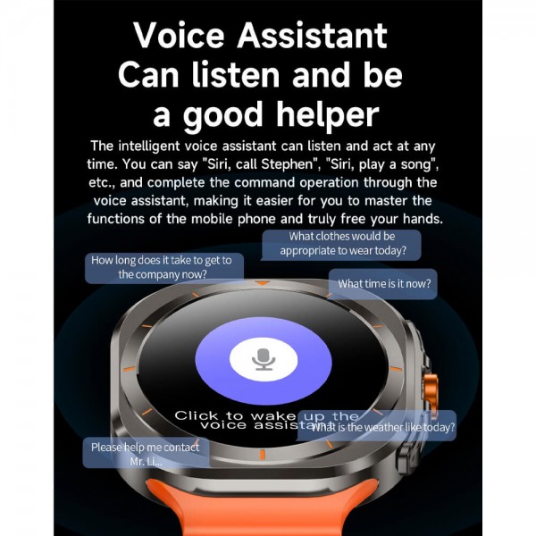 Smartwatch Microwear Z7 Ultra - Blue