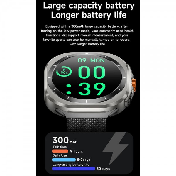 Smartwatch Microwear Z7 Ultra - Blue