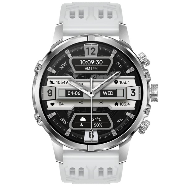 Smartwatch Microwear CF53 – White Silicone Smartwatch Microwear CF53 – White Silicone