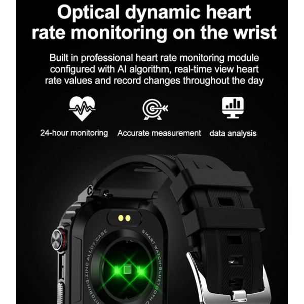 Smartwatch Microwear TK25 – Black 