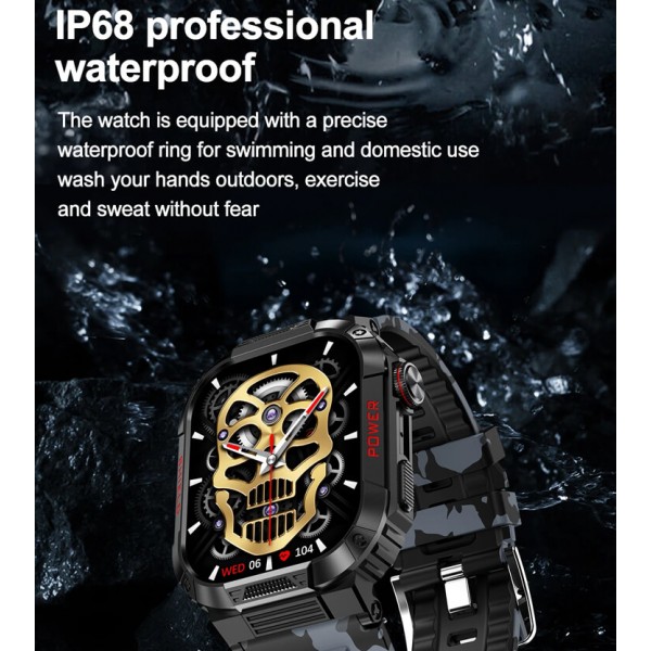 Smartwatch Microwear TK25 – Black 