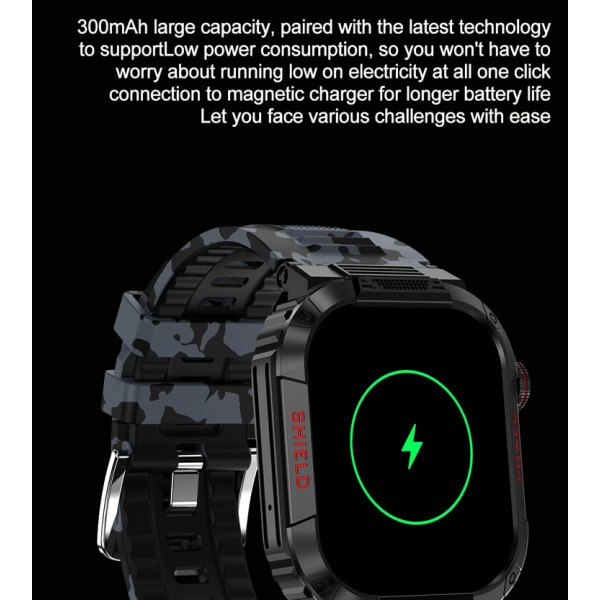 Smartwatch Microwear TK25 – Black 