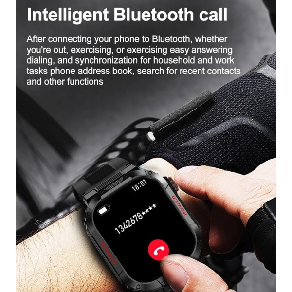 Smartwatch Microwear TK25 – Black 