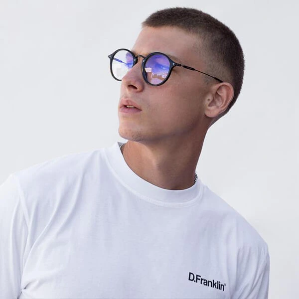 D.Franklin Roller Shiny Black Blue Block DFKSUN0800 D.Franklin Roller Shiny Black Blue Block DFKSUN0800