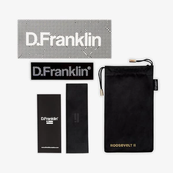 D.Franklin Classic Hexagon Gold Brown DFKSUN0412