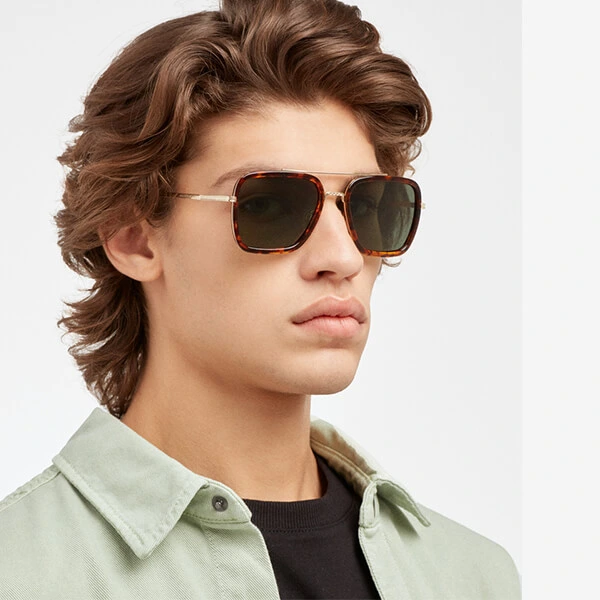 HAWKERS Ibiza Gold Green Polarized