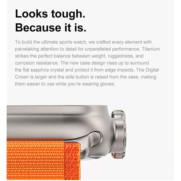 Smartwatch Microwear T800 Ultra – Orange