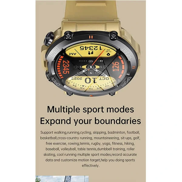 Smartwatch Bakeey K76 Pro – Khaki Smartwatch Bakeey K76 Pro – Khaki
