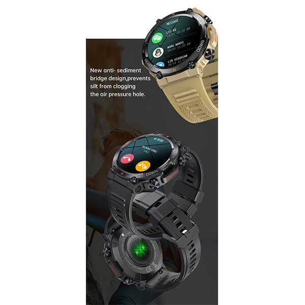 Smartwatch Bakeey K76 Pro – Khaki Smartwatch Bakeey K76 Pro – Khaki