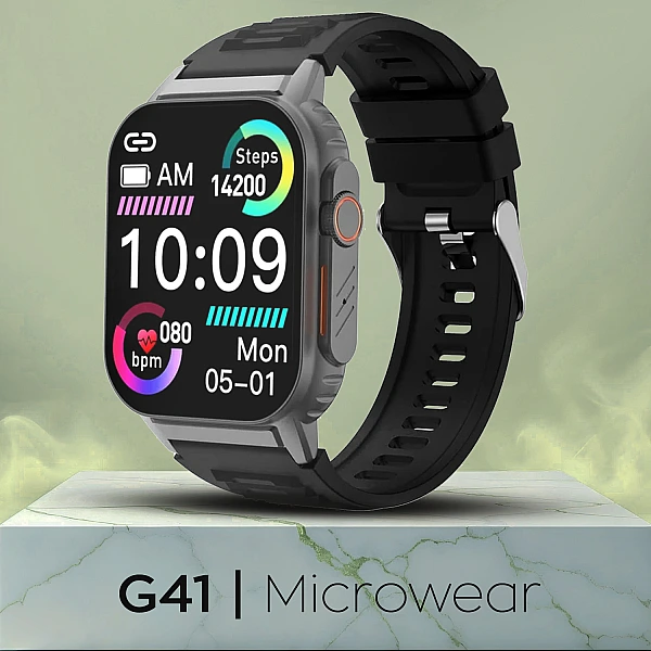 Smartwatch Microwear G41- Black