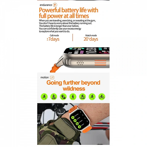 Smartwatch Microwear G41- Black