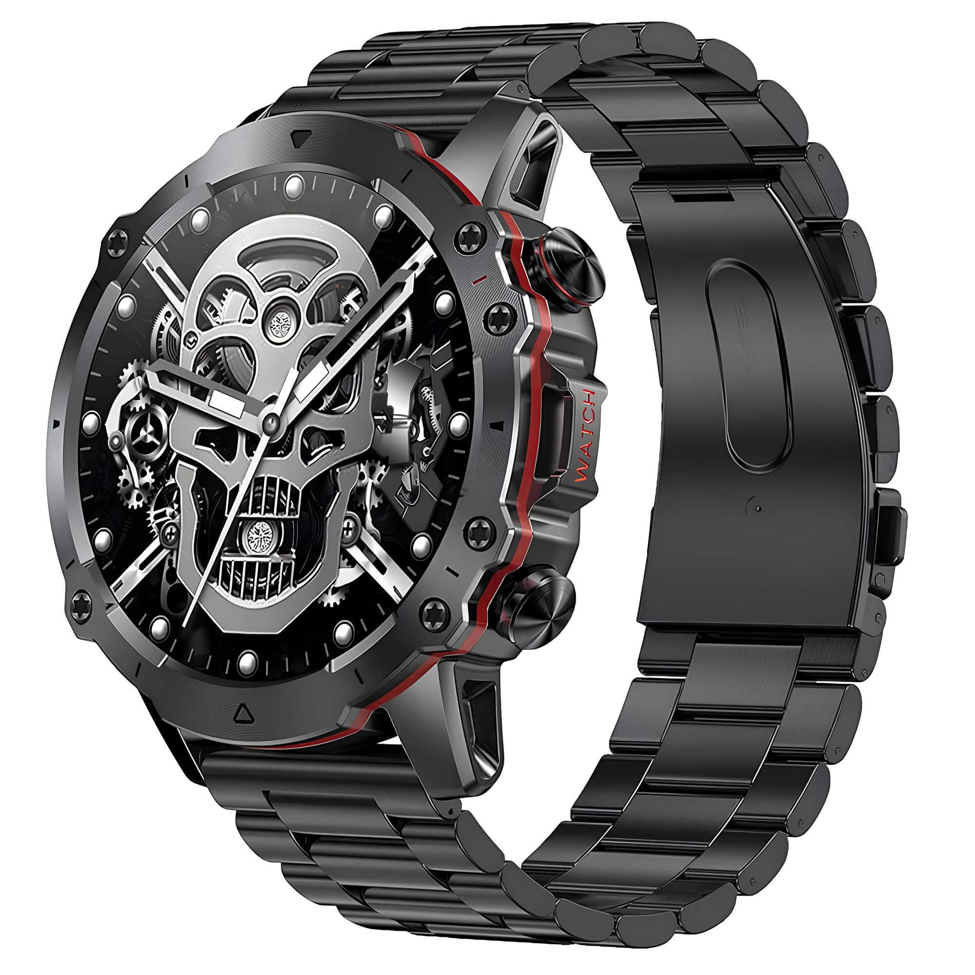 Smartwatch Microwear AK56 400 mAh – Steel Black