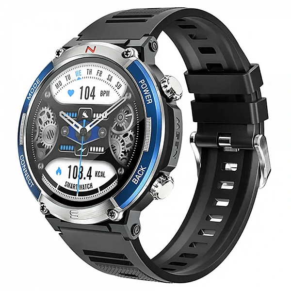 Smartwatch Microwear X11 420 mAh – Black Blue