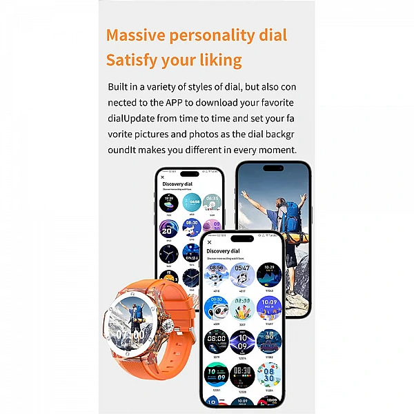 Smartwtch Microwear TK20 – Orange