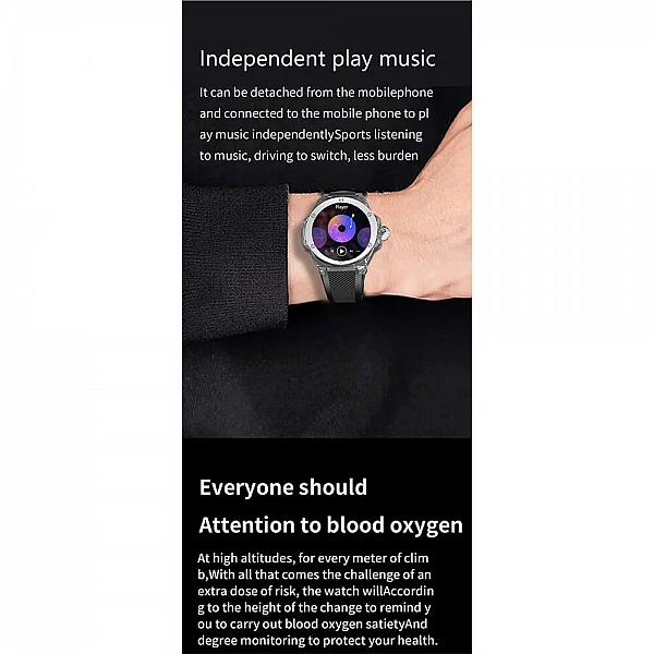 Smartwtch Microwear TK20 – Black 