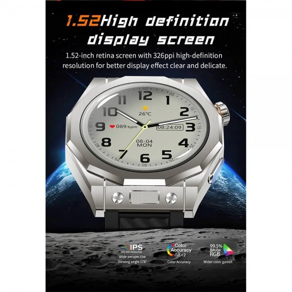 Smartwatch Microwear T83 Max – Black Silicone Smartwatch Microwear T83 Max – Black Silicone