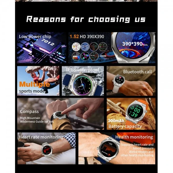 Smartwatch Microwear T83 Max – Black Silicone Smartwatch Microwear T83 Max – Black Silicone