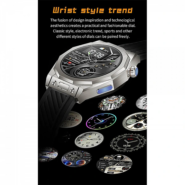 Smartwatch Microwear T83 Max – Brown Smartwatch Microwear T83 Max – Brown