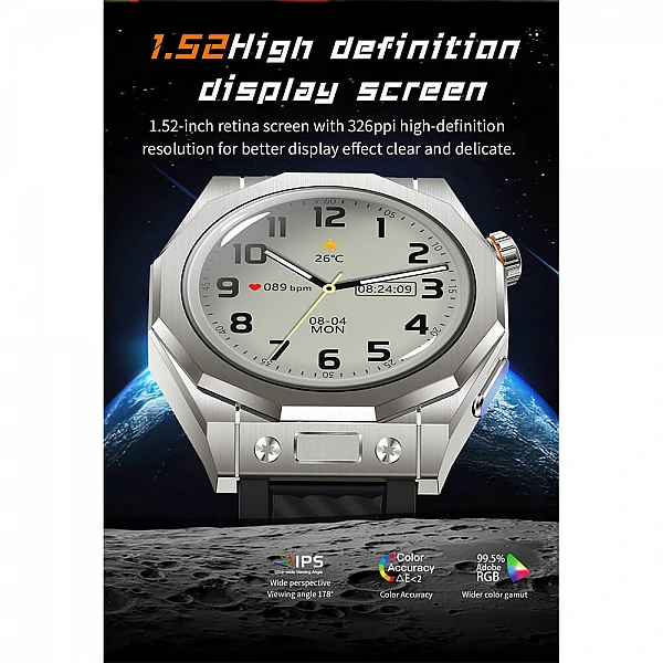 Smartwatch Microwear T83 Max – Brown Smartwatch Microwear T83 Max – Brown