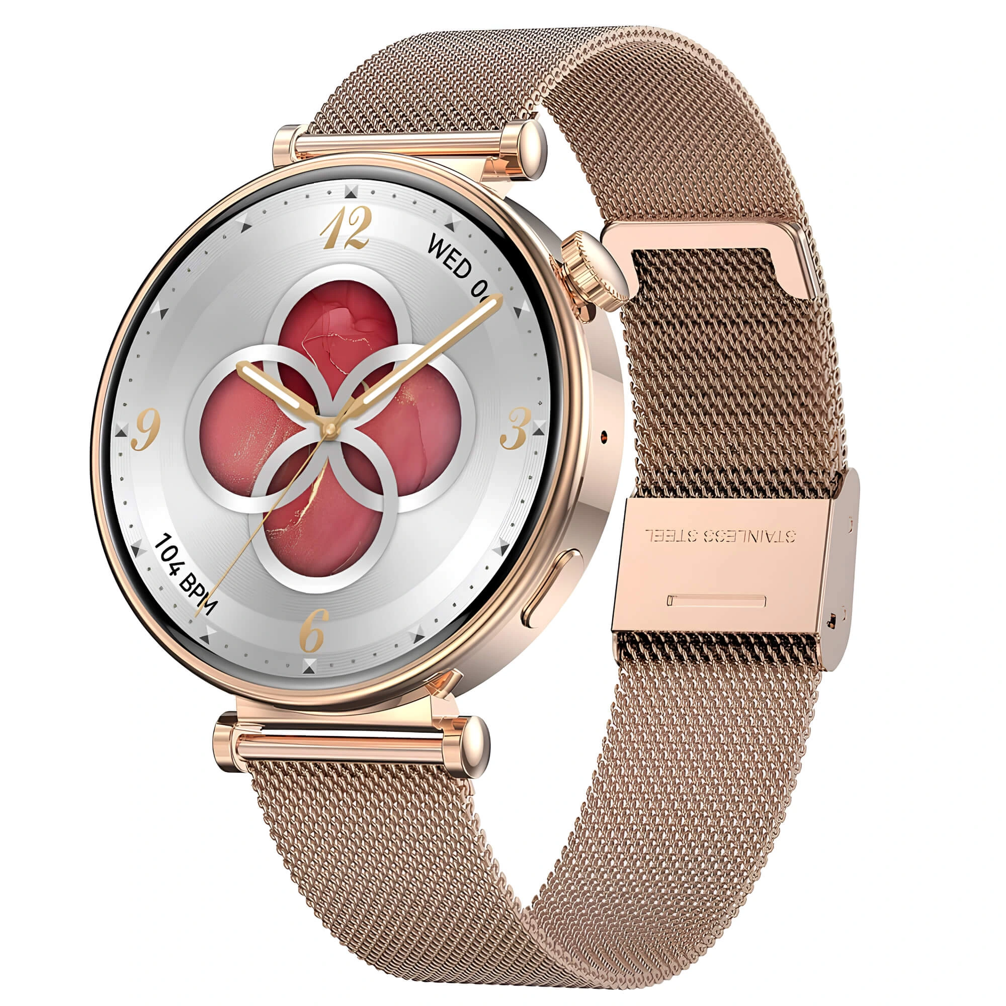 Smartwatch Microwear MK41 – Gold Steel