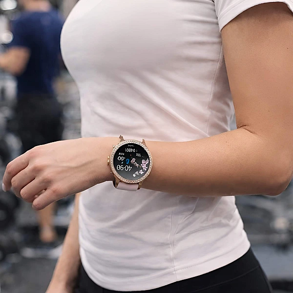 Smartwatch Microwear i70 - Gold Steel Smartwatch Microwear i70 - Gold Steel