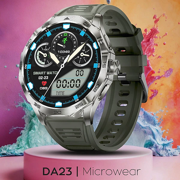 Smartwatch Microwear DA23 – Army Green Smartwatch Microwear DA23 – Army Green