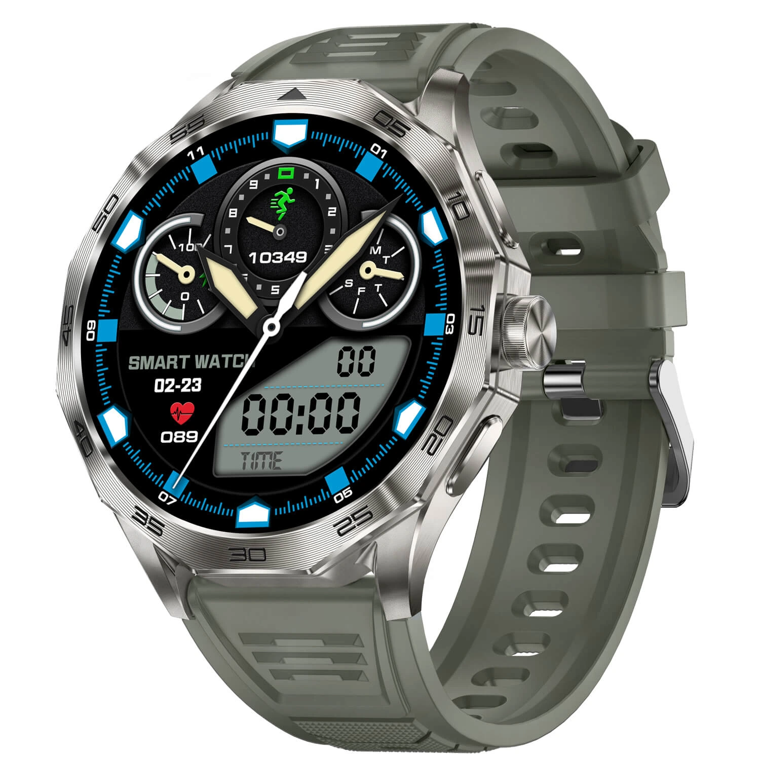 Smartwatch Microwear DA23 – Army Green Smartwatch Microwear DA23 – Army Green