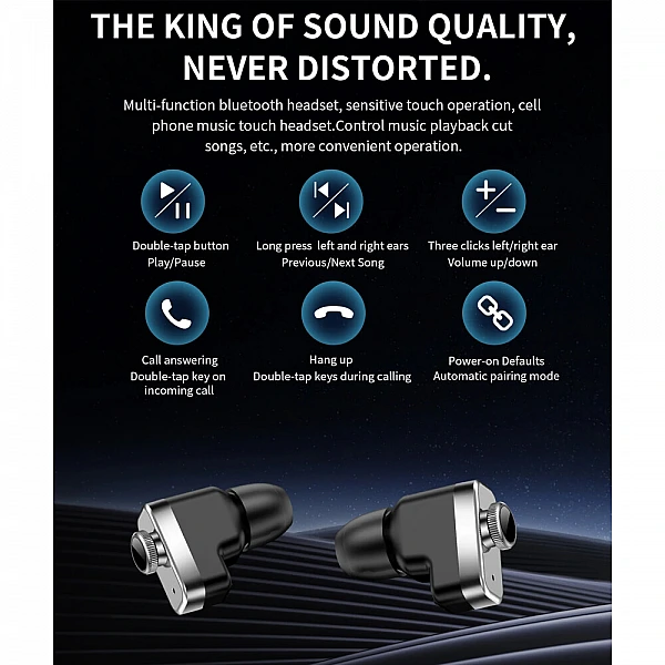 Smartwatch Microwear K95 – Black Steel