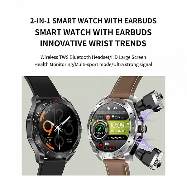 Smartwatch Microwear K95 – Black Steel