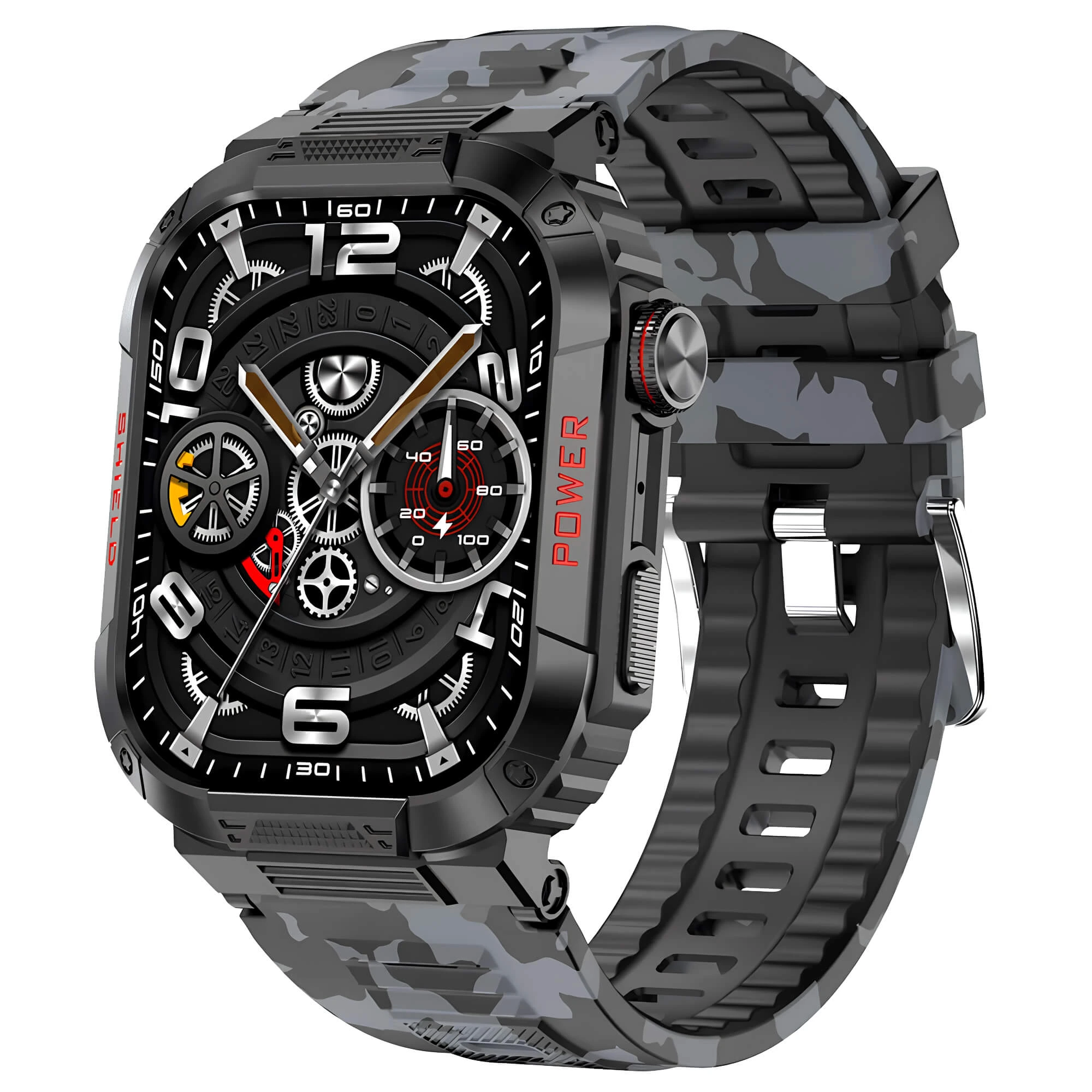 Smartwatch Microwear TK25 – Black Camo Smartwatch Microwear TK25 – Black Camo