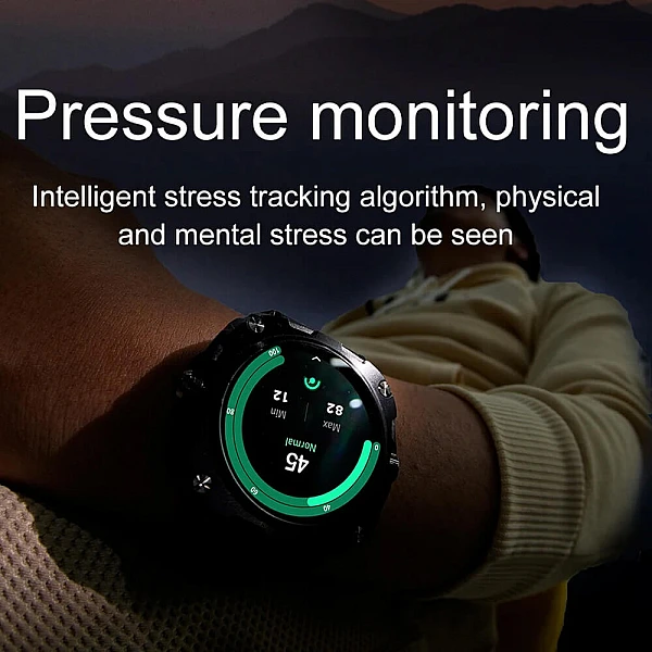 Smartwatch Microwear AK71 – Black Steel Smartwatch Microwear AK71 – Black Steel