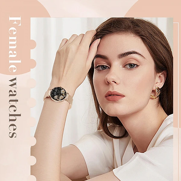 Smartwatch Microwear NX7 Pro - Gold Steel Smartwatch Microwear NX7 Pro - Gold Steel