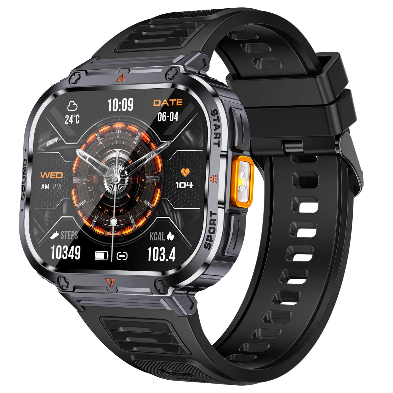 Smartwatch Microwear NX23 – Black