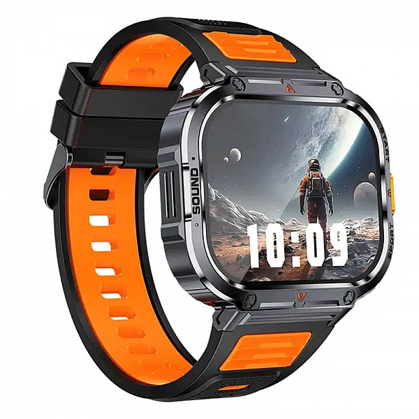 Smartwatch Microwear NX23 – Orange Black