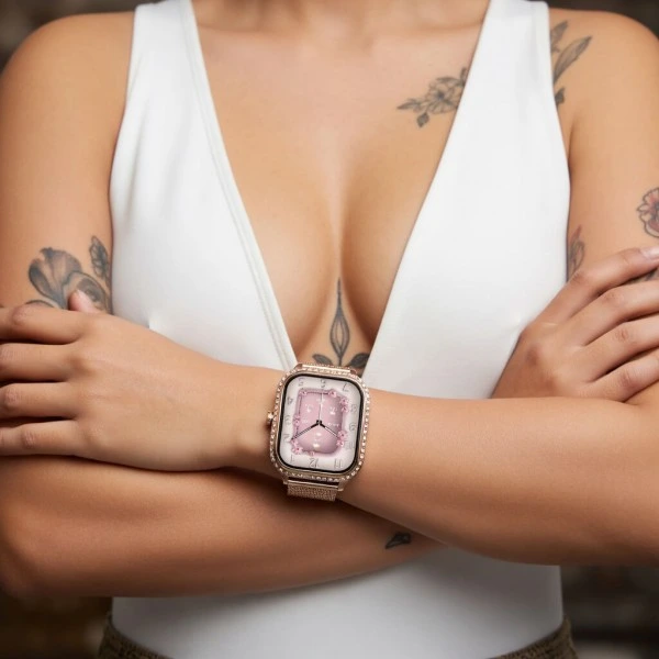 Smartwatch Microwear MK88 – Gold Steel Smartwatch Microwear MK88 – Gold Steel