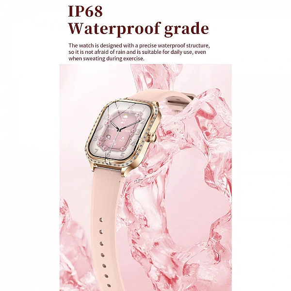 Smartwatch Microwear MK88 – Pink