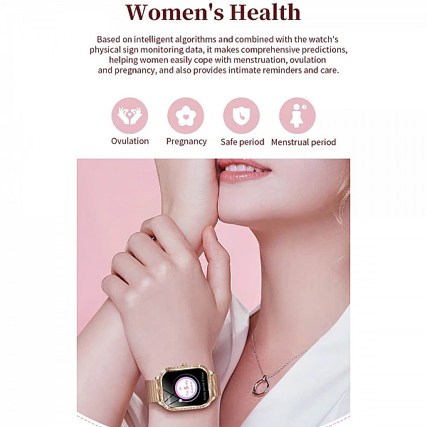 Smartwatch Microwear MK88 – Pink