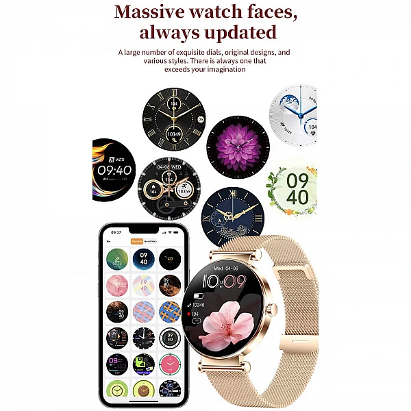 Smartwatch Microwear Y16 – Black Steel Smartwatch Microwear Y16 – Black Steel