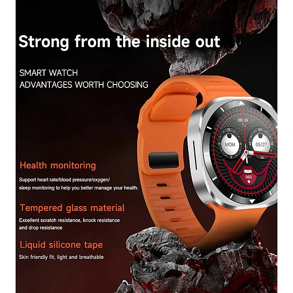 Smartwatch Microwear F7 – Black Steel Smartwatch Microwear F7 – Black Steel