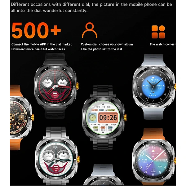 Smartwatch Microwear F7 – Black Steel Smartwatch Microwear F7 – Black Steel