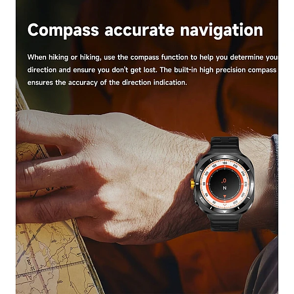 Smartwatch Microwear F7 – Black Steel Smartwatch Microwear F7 – Black Steel