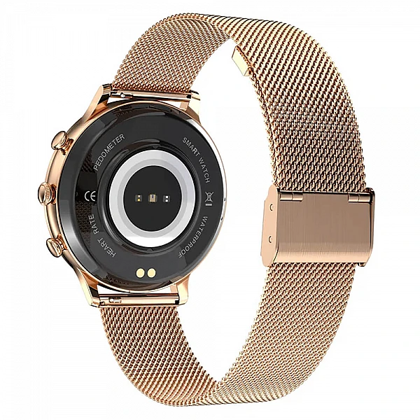 Smartwatch Microwear I70 – Gold Steel Smartwatch Microwear I70 – Gold Steel