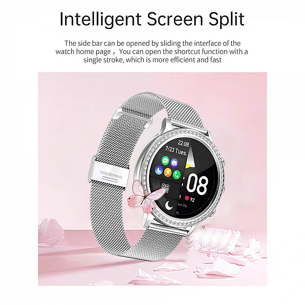Smartwatch Microwear I70 – Gold Steel Smartwatch Microwear I70 – Gold Steel