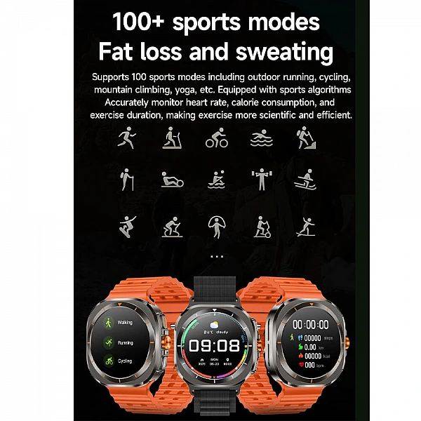 Smartwatch Microwear Z7 Ultra - Black Smartwatch Microwear Z7 Ultra - Black