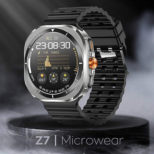 Smartwatch Microwear Z7 Ultra - Black Smartwatch Microwear Z7 Ultra - Black